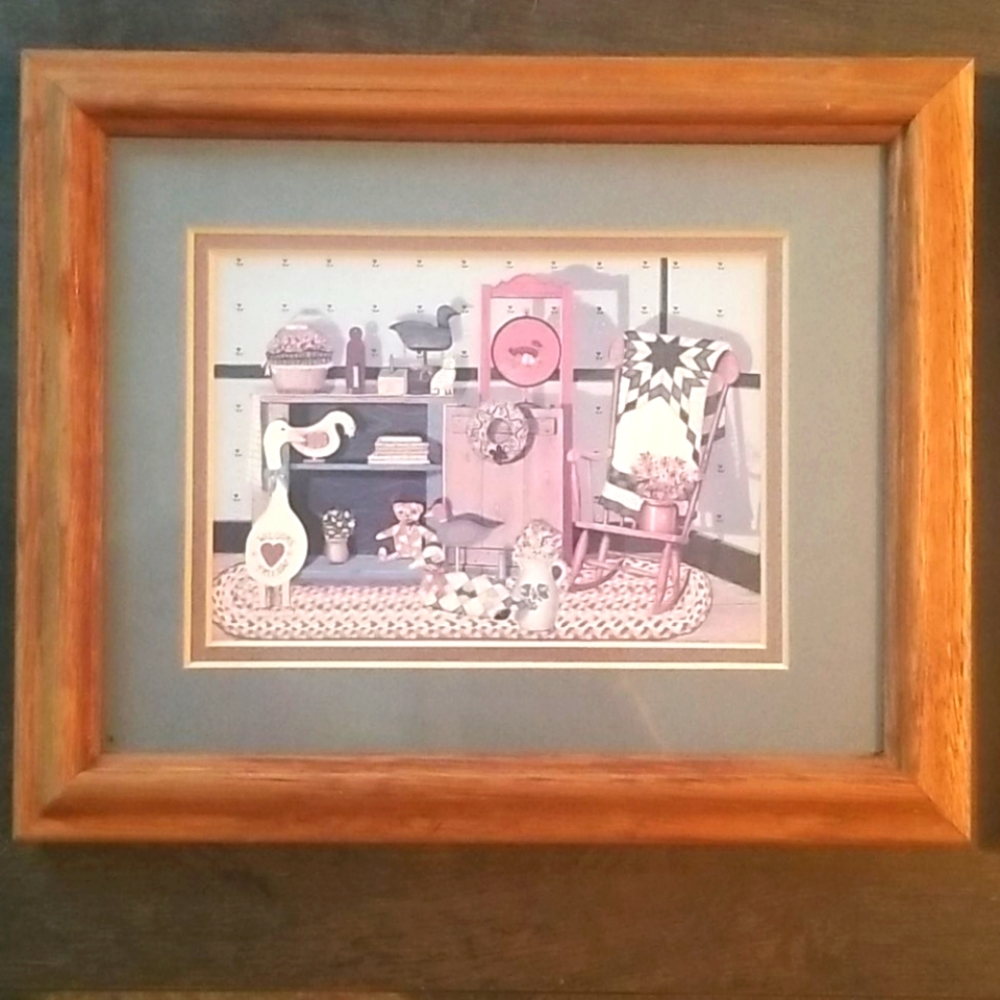 Very Antique Farm House "living roo" Picture